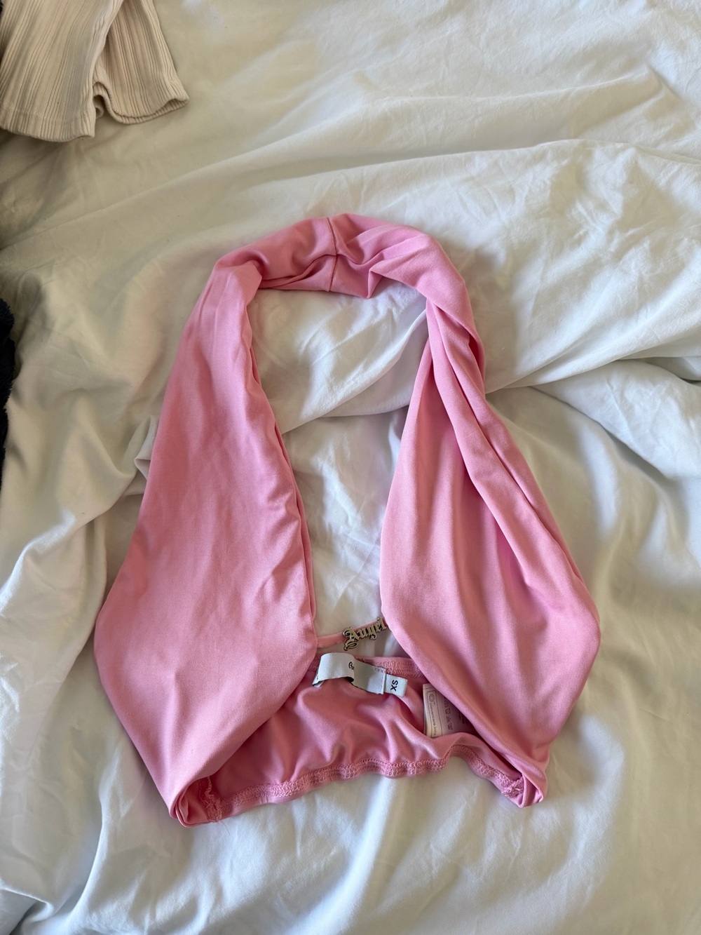 Adika Pink Halter Top